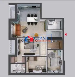 Apartament 4 camere Florești - poza 13