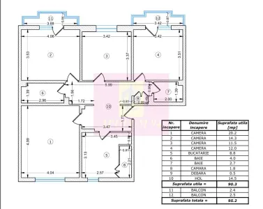 Apartament 4 camere București - poza 12