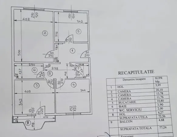 Apartament 3 camere București - poza 2