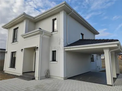 CASA INDIVIDUALA PREMIUM - CARPORT - 5 CAMERE SI BUCATARIE INCHISA - Mosnita Noua