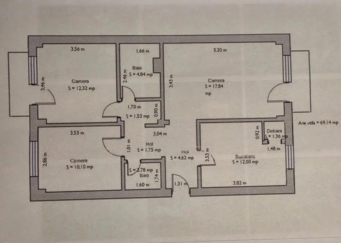 Apartament 3 camere Timișoara - poza 1