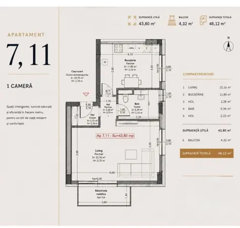 Apartament 2 camere Timișoara - poza 14