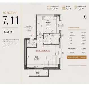 Apartament 2 camere Timișoara - poza 14