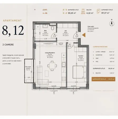 Apartament 2 camere Timișoara - poza 15