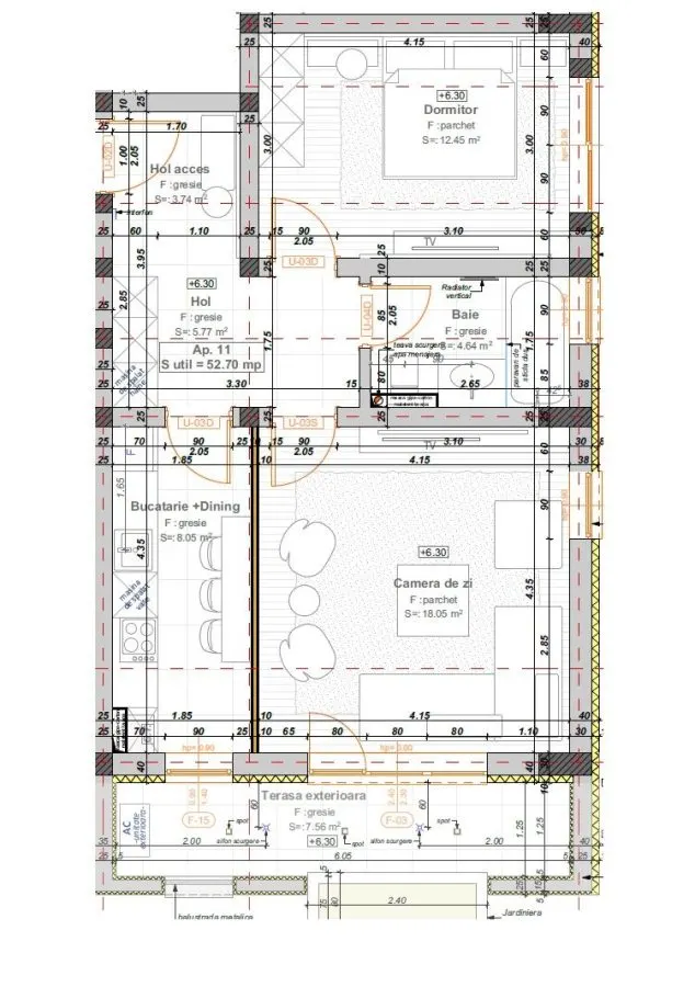 Apartament 2 camere Giroc - poza 1