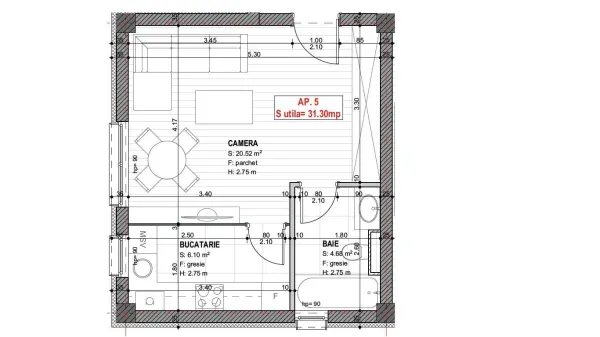 Apartament 3 camere Timișoara - poza 14