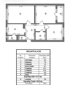 Apartament 3 camere București - poza 13