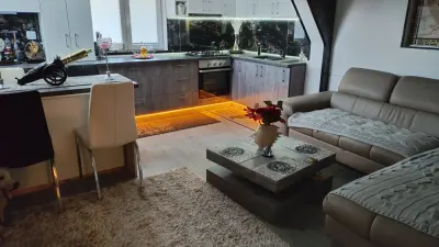 Apartament mansarda,mobilat complet - Sibiu