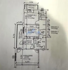 Apartament 3 camere Tomești - poza 9