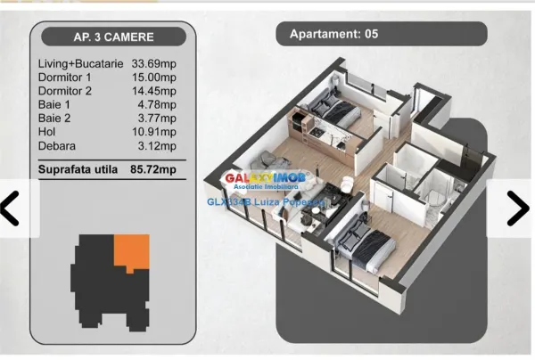 Apartament 3 camere București - poza 11