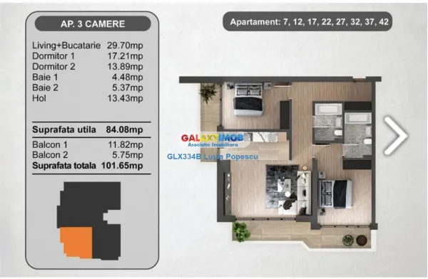 Apartament 3 camere București - poza 13